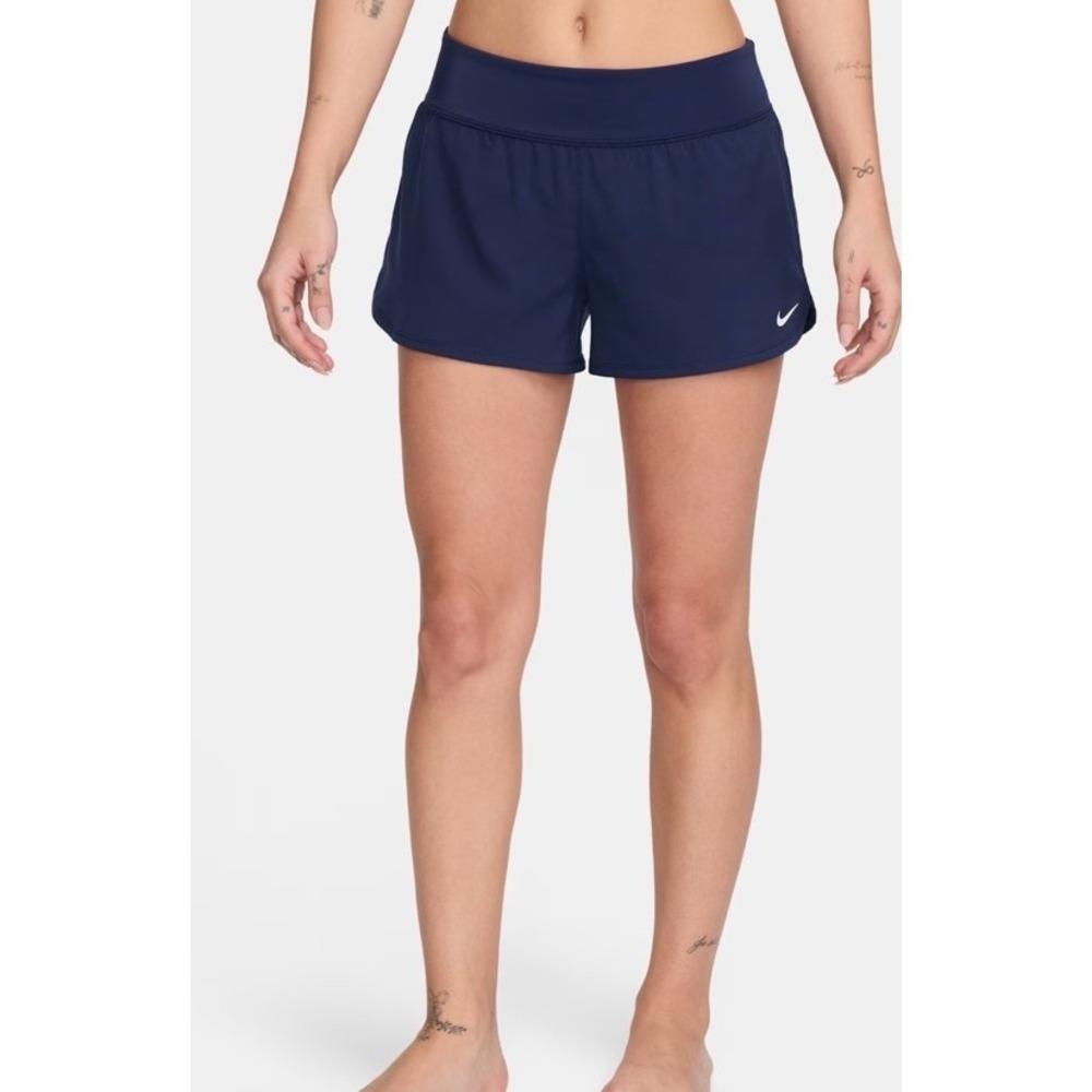 Nike Swim Effortless Essential Boardshort Women's XL Navy Blue NWT